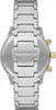 A close-up, top-down view of a watch band and part of the watch case. Produktbild-Vorschau
