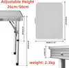 Klapptisch, Gartentisch 25-56cm höhenverstellbar, Tragbarer Produktbild-Vorschau 10