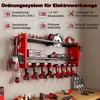 FABATO 3-Ebenen Werkzeug-Wandhalterung Rot mit 8 Produktbild-Vorschau 4