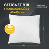 LILENO HOME 1er Set Kissenfüllung 40x40 cm - 40°C Produktbild-Vorschau 5
