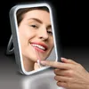 MSV Beleuchteter Spiegel mit LED, Ania, Dunkelgrau Produktbild-Vorschau 2