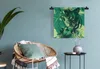 MuchoWow® Wandteppich Wandbehang Tiger - Kopf - Grün 60x60 Produktbild-Vorschau 4