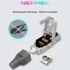 NEXMEX 10x Netzwerkstecker Cat 7 CAT7 RJ45 Stecker Produktbild-Vorschau 2