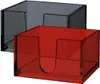 Vorteilspack Deko- und Notixbox (grau und rot transparent) Produktbild-Vorschau 1