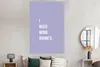 MuchoWow® Poster Ich brauche mehr Bikinis - Lila - Zitat Produktbild-Vorschau 4