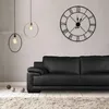 Duży Zegar Ścienny Metalowy Na Ścianę Loftowy Rzymski Retro Podgląd zdjęcia produktu 11