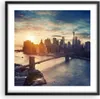 Gerahmtes Poster - Schwarzer Rahmen - New York Stadt - Produktbild-Vorschau 1
