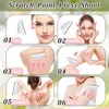 Gua Sha-Gesichtswerkzeuge aus Edelstahl, Guasha für das Produktbild-Vorschau 6