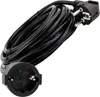 REV 0016100514, 10 m, 1,5 mm², Černá, 1 AC zásuvky / AC Náhled obrázku produktu 2
