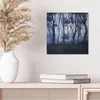 DEQORI Hybrid Leinwand Bild 30x30 cm 'Mystischer Waldtraum' Produktbild-Vorschau 4