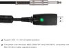 USB audio kábel pre gitaru – USB konektor (samec) na 6,35 Náhľad obrázku produktu 2
