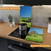 Wallario Herdabdeckplatte aus Glas, Größe 60 x 52 cm Produktbild-Vorschau 3