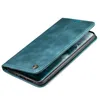 A teal flip case for a smartphone is shown on a white background. Produktbild-Vorschau