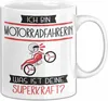 Motorradfahrerin Geschenk Tasse Ich Bin Motorradfahrerin Produktbild-Vorschau 1