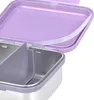 LÄSSIG Kinder Brotdose Edelstahl Lunchbox Frühstücksbox Produktbild-Vorschau 8