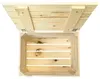 Holztruhe Natur mit Deckel  48 x 36 x 27cm Produktbild-Vorschau 9