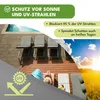 KRUMAD Sonnensegel, 3x3m, Grau, Dreieckig, UV-Schutz 95%, Produktbild-Vorschau 4