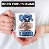 Trendation - Lustige Opa und Enkel Tasse Vatertag Spruch Produktbild-Vorschau 2