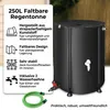 Mucola 250L Klappbare Regentonne Regenfass Regenwassertank Produktbild-Vorschau 2