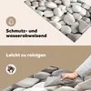 KitchenYeah© Herdabdeckplatte Steine - Schotter - Weiß , Produktbild-Vorschau 2
