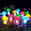 Solar Pilz String Lichter für draußen 12 Pack 12 LED Solar Produktbild-Vorschau 3