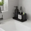 Organizer per lavello Relaxdays, con dispenser per sapone e Anteprima dell’immagine prodotto 3