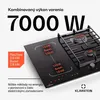 Klarstein dvojitá indukčná a plynová varná doska, 7 kW plný Náhľad obrázku produktu 3