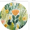 Blumenwiese in Aquarell – Bodenschutzmatte – Stuhlunterlage Produktbild-Vorschau 4