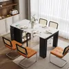 Uittrekbare eettafel met opbergkast, keukentafel met Productafbeelding-voorbeeld 2