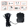 LED Außen Lichterkette kalt weiß - 3,5 m / 48 LED - Garten  Produktbild-Vorschau 3
