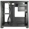 Inter-Tech C-501 Aspect, Midi Tower, PC, Czarny, micro ATX, Podgląd zdjęcia produktu 7