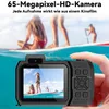 Digitalkamera,4K Unterwasserkamera,65MP Autofokus Produktbild-Vorschau 5