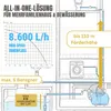 CHM GmbH® Hauswasserwerk 100 Liter 11 Bar Druck 8600 L/h Produktbild-Vorschau 5