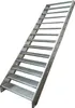 Stahl Wangentreppe Gitterroststufen 14 Stufen - Verzinkt - Produktbild-Vorschau 2