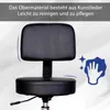 HOMCOM Rollhocker Höhenverstellbarer Arbeitshocker mit Produktbild-Vorschau 4