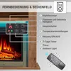 Elektrický krb BALDERIA Liora – výkon až 2000 W, tmavý dub Náhľad obrázku produktu 5