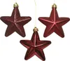 Bruchfeste Weihnachtsanhänger Stern Ox Blood Ø 7,5 cm aus Produktbild-Vorschau 2