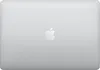 The top view of a silver Apple Macbook Pro laptop with the Apple logo in the center. Produktbild-Vorschau