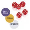 Jayseuw 500 pokerových žetonů pokerový kufřík pokerová sada Náhled obrázku produktu 4