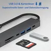 Rolio USB C Hub, 4K HDMI, SD&TF Kartenleser, 2x USB 3.0, 2x Produktbild-Vorschau 5