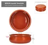 2x BERLIN Cazuela Schale bauchig Ø15,7cm Tonware Gr. M Anteprima dell’immagine prodotto 6