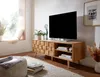 WOHNLING Lowboard Holz Eiche-Nachbildung 160x51x40 cm Produktbild-Vorschau 3