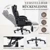 XXL Ergonomická kancelárska stolička, manažérska stolička, Náhľad obrázku produktu 4