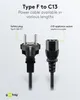 Goobay 68605 Cavo di collegamento IEC, 1,5 m, nero, 1,5 m - Anteprima dell’immagine prodotto 4
