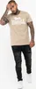 Pánské tričko regular fit ST. ERNEY Sand/White 4XL Lonsdale Náhled obrázku produktu 3