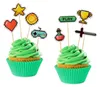 Zapichovátka do cupcaku Game on - Pixel - Minecraft - 8 ks Náhled obrázku produktu 2