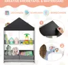 COSTWAY 2 in 1 Kinderregal mit Tafel, 2 Boxen & 6 Fächern, Produktbild-Vorschau 4