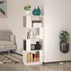 vidaXL Regał/przegroda do pokoju biały 51x25x132 cm lite Podgląd zdjęcia produktu 2