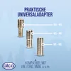 alca® Dachantenne kurz Universal Ersatzstab Aluminium Auto Produktbild-Vorschau 7