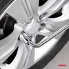 A close-up view of a car wheel with a lug wrench being used to tighten a lug nut. Náhľad obrázku produktu